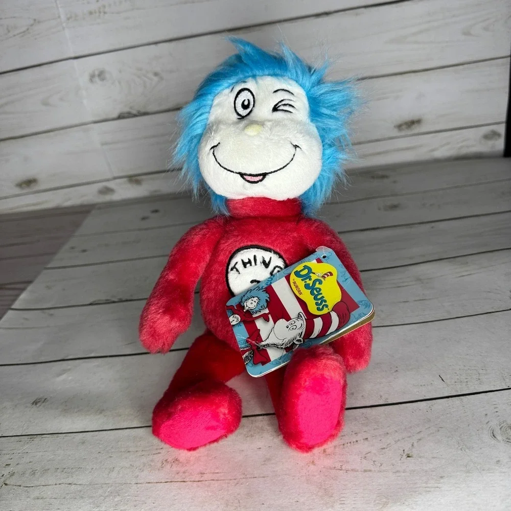 Aurora World Thing 2 Plush Dr‎ Seuss Cat in the Hat 8